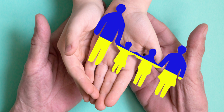 Standing with Ukraine together