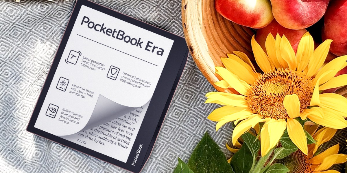PocketBook Era is finally on sale: meet the new 7-inch e-reader with a built-in speaker