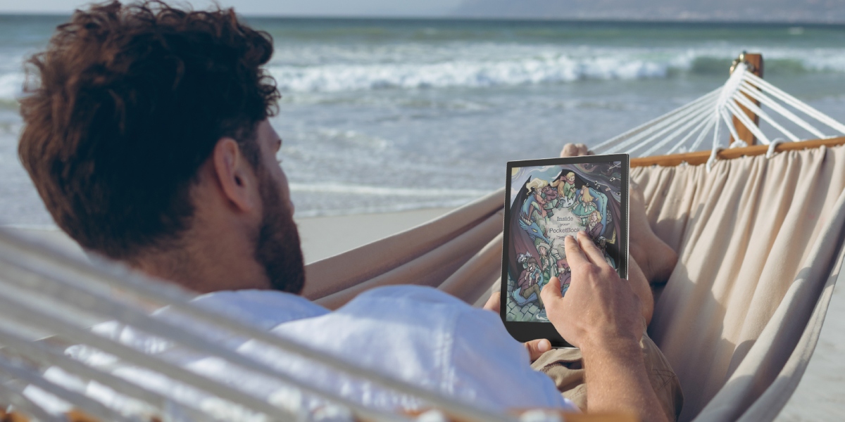 PocketBook InkPad Color 2: enhanced 7.8” E Ink color screen and built-in speaker