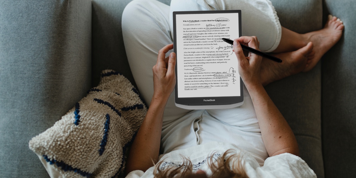 PocketBook InkPad X Pro: excellent note-taking and reading experience on a big 10.3” screen