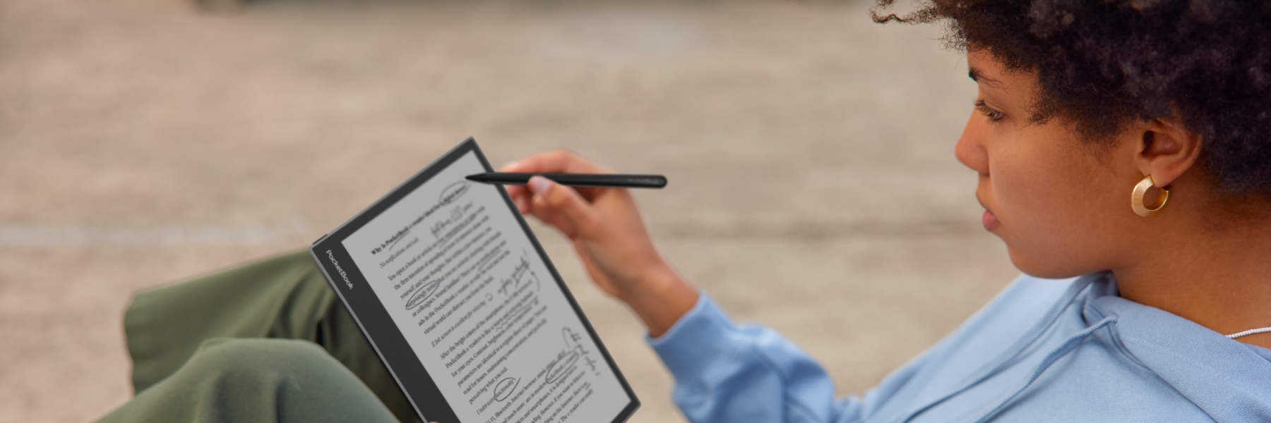 PocketBook InkPad Eo: powerful 10.3-inch e-note with a color E Ink Kaleido 3 screen 