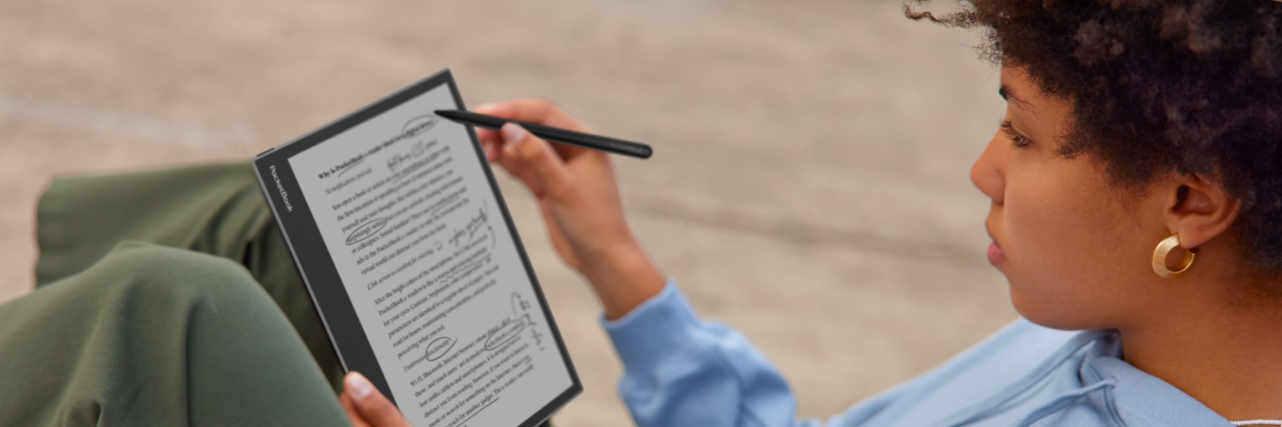 Text recognition on PocketBook InkPad Eo: convert handwritten notes to text with OCR